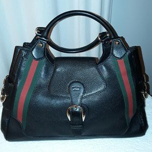 Authentic Gucci Heritage Medium Bag Leather Bag
